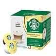 Starbucks Madagascar Vanilla Macchiato package and capsule for Dolce Gusto